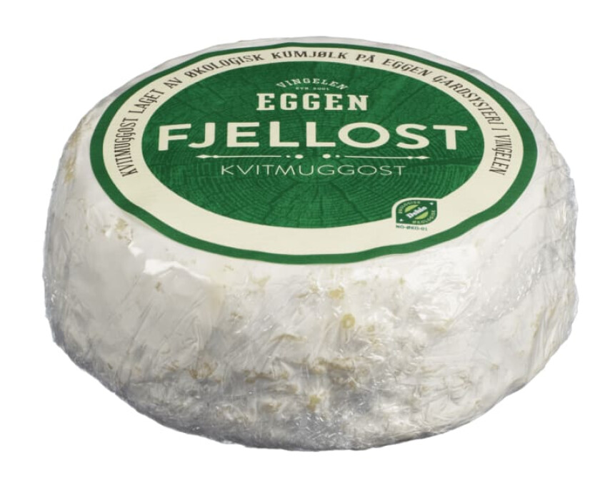 Fjellost Kvit Økologisk 250g