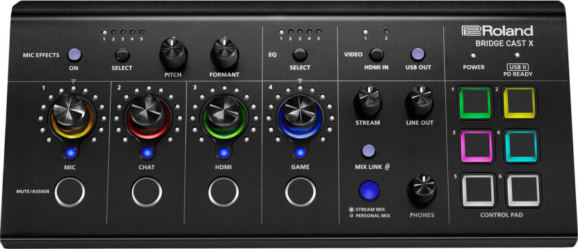 Bridge Cast X Audio/Video Streaming Mixer