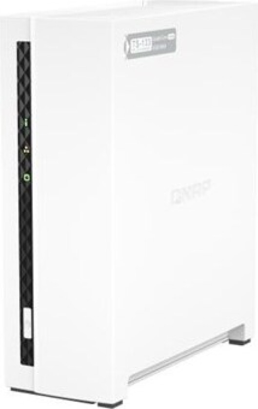 Qnap Ts-133 Nas 1-bay Desktop Nas Cortex-a55 2gb 0tb Nas-server