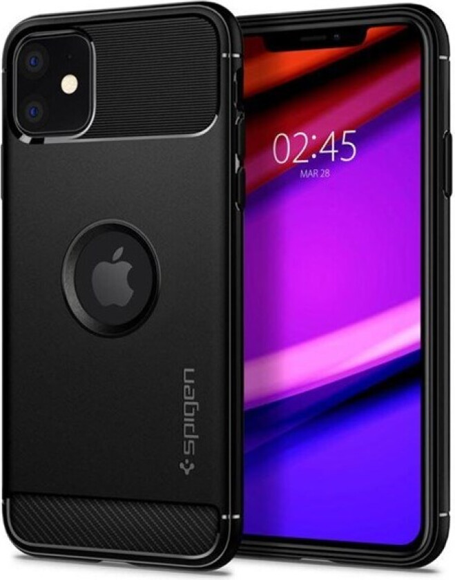 iPhone 11 Rugged Armor Deksel - Svart