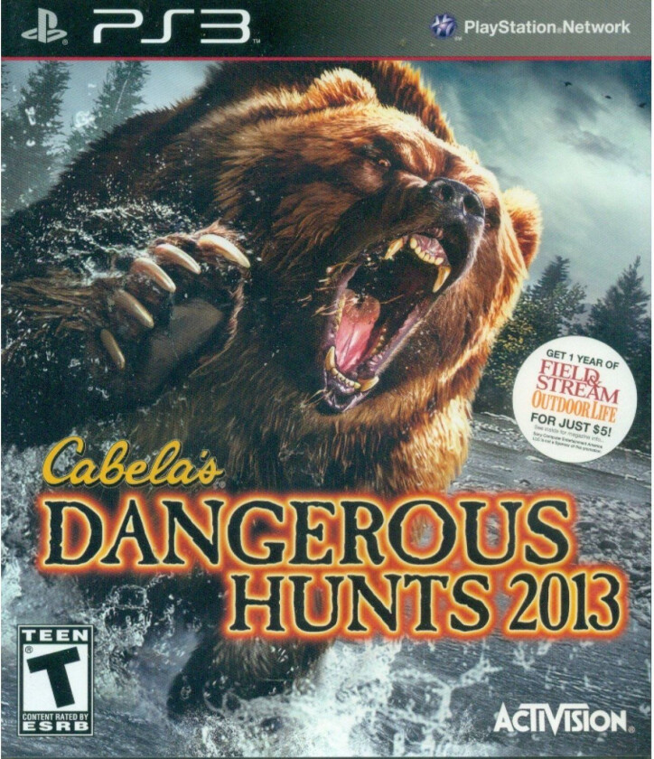 Cabela's Dangerous Hunts 2013 - Sony PlayStation 3 - Jakt