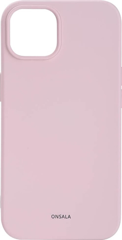 Phone Case Silicone Chalk Pink - iPhone 14 Plus