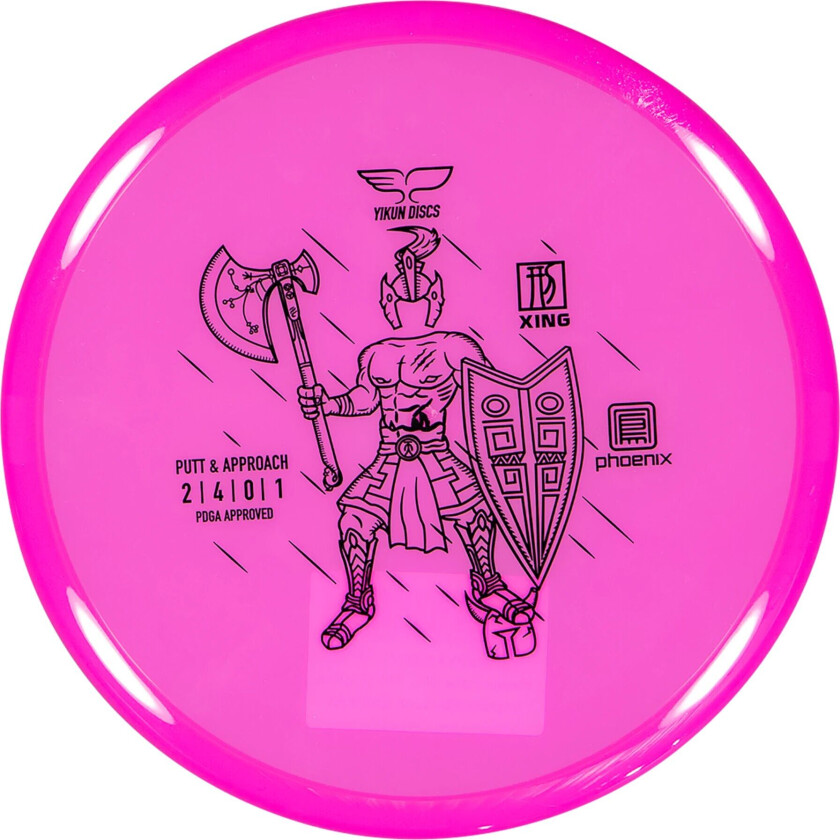 Phoenix Putter Xing, 170-175g Pink, putter frisbeegolf Pink