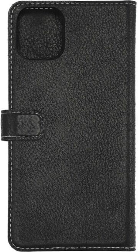 Essentials iPhone 11 Pro Max, Läder wallet avtagbar, svart