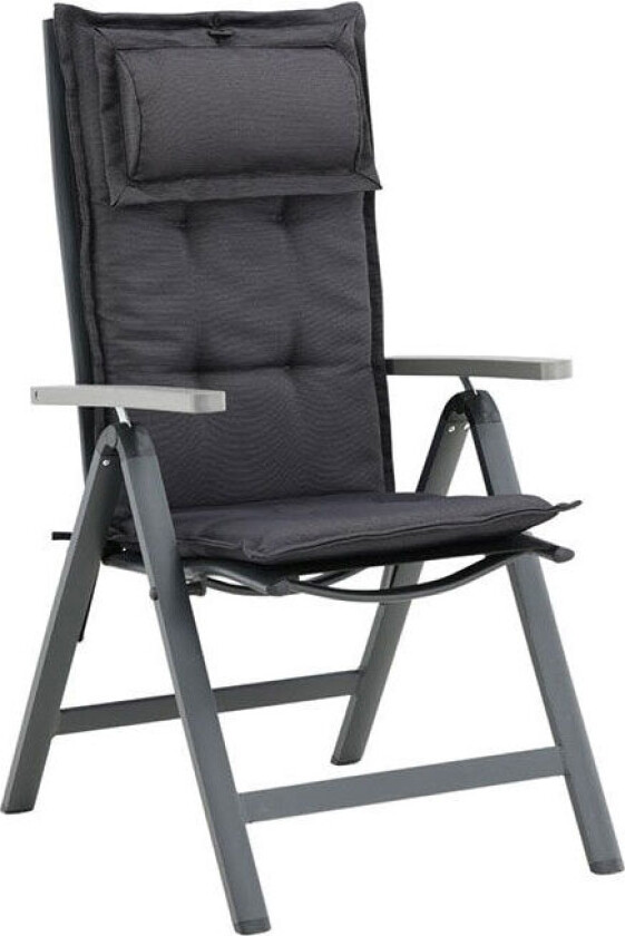 Cus hagepute for 5 pos. innstillbar mørkegrå.