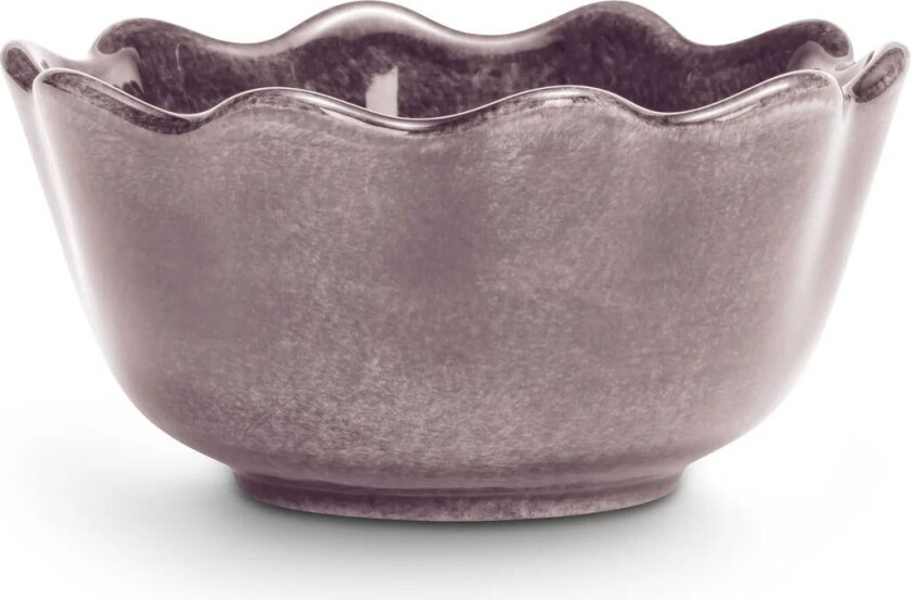 Oyster skål Ø13 cm Plommon