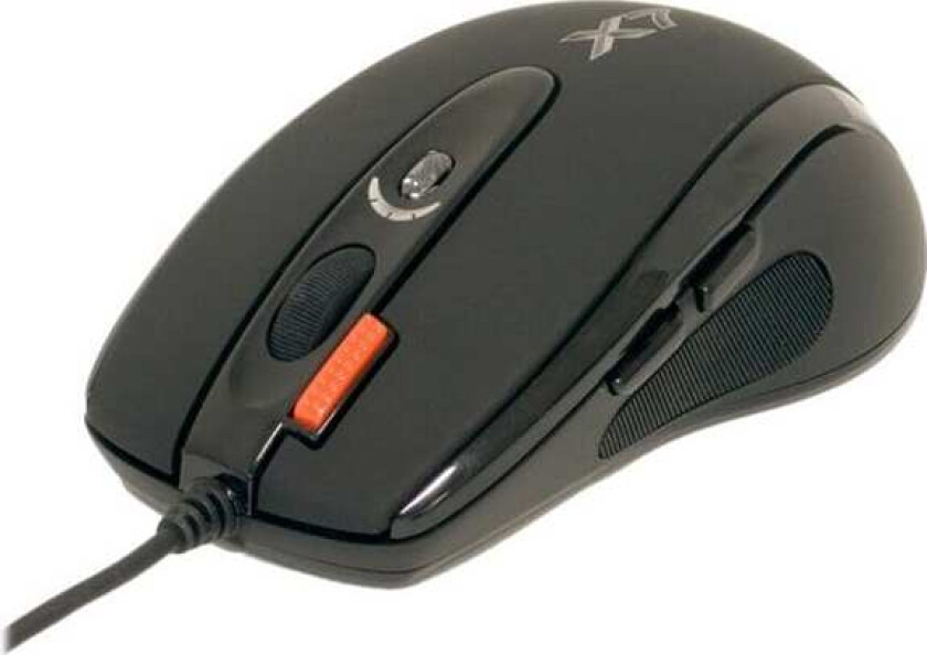 XGAME Opto Oscar X710 Extra Fire - Mus - Optisk - 7 - Svart