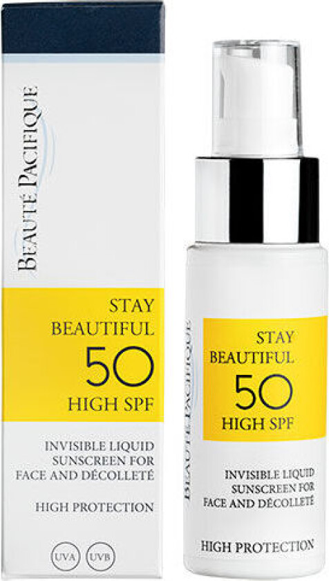 - STAY BEAUTIFUL High SPF50- Invisible Liquid 50 ml