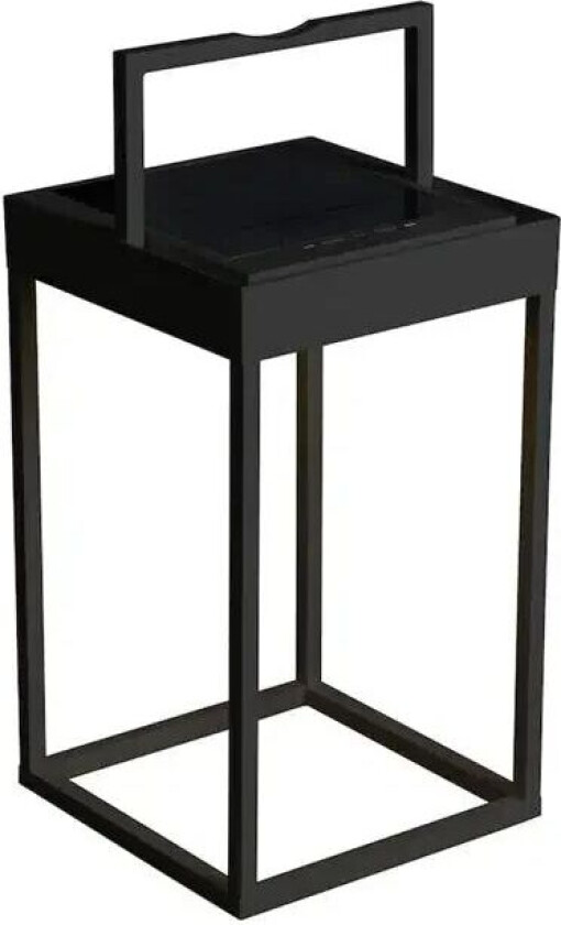 Portofino lanterne svart USB / sol 2700K / 3000K