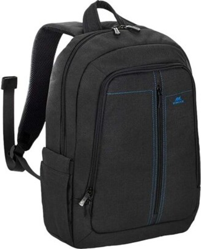 Ryggsekk canvas 15,6"/7560 svart, Rivacase
