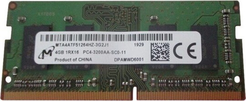 4GB DDR4-3200 SODIMM