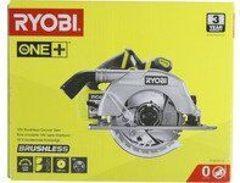 Ryobi One+ R18CS7-0 - Sirkelsag - trådløs - 184 mm - uten batteri - 18 V