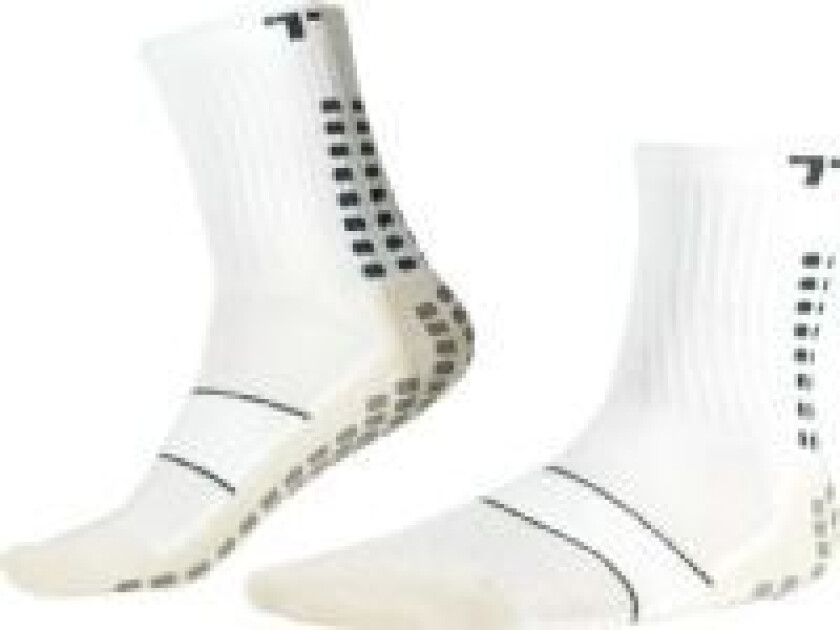 Trusox Trusox 3.0 Cushion fotballsokker S720066 S720070 hvit 34-38.5