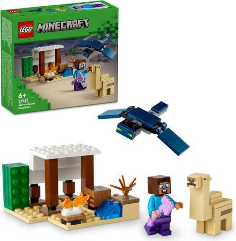 Lego Minecraft - Steves Ørkenekspedisjon 21251