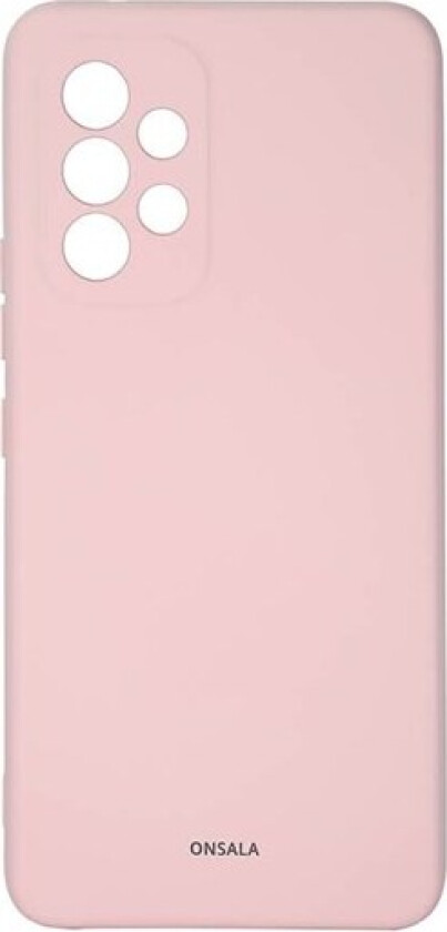 Samsung Galaxy A53 (5G) Collection Liquid Silicone Bakdeksel - Chalk Pink