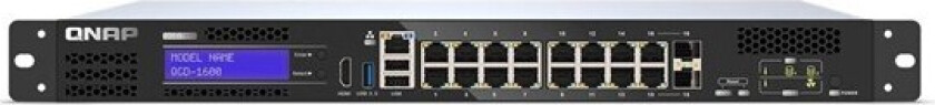 QGD-1600 - switch - 16 ports - smart - rack-mountable