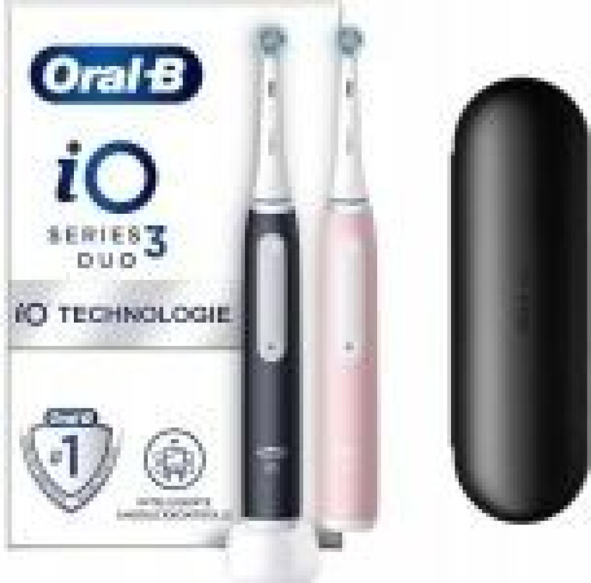 iO Series 3n Matt Black/Blush Pink med 2. håndstykke