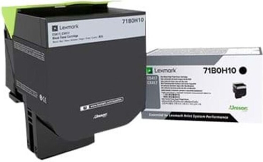 X417 - Laser toner Svart