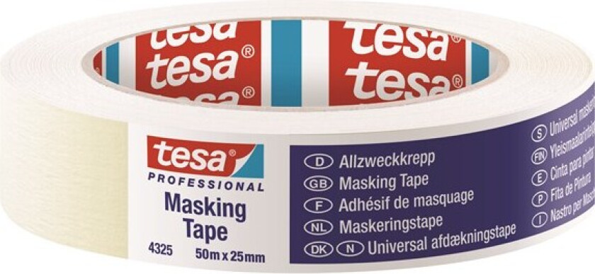 Masking Tape 50m x 25mm