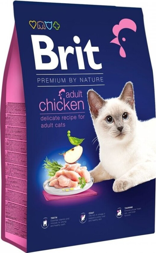 Brit Premium By Nature Cat Adult Chicken (8 kg)