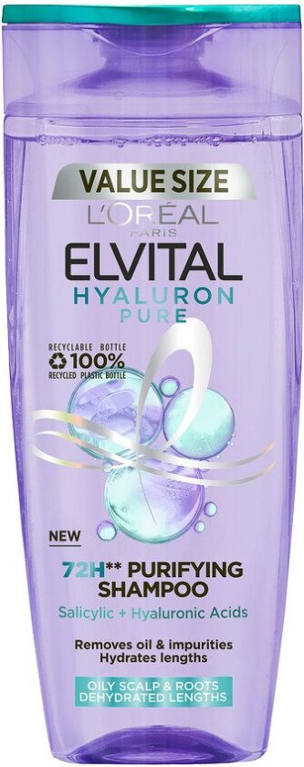 L'Oréal Paris Elvital Hyaluron Pure Shampoo for Dehydrated Hair 4