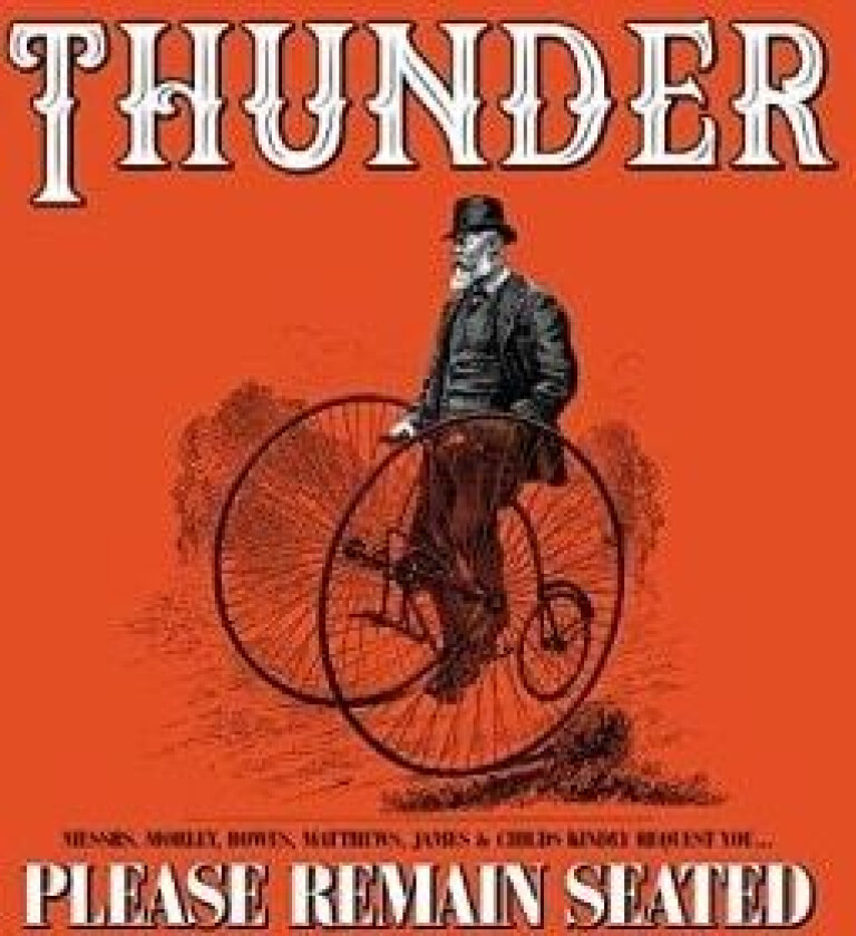 Thunder : Please Remain Seated CD Deluxe Album 2 discs (2019)