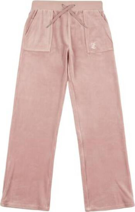 Tonal Velour Joggebukse, Adobe Rose