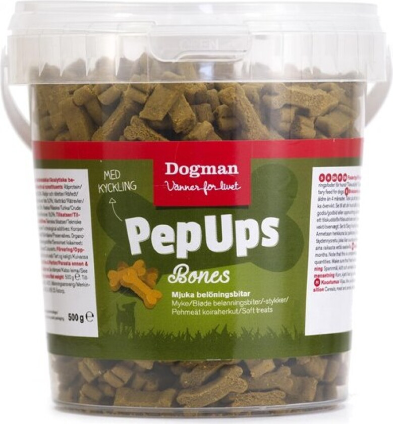 Pep Ups Bones 500g