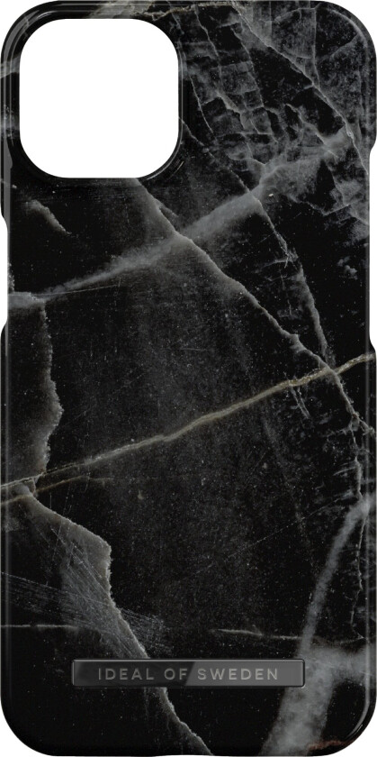 iDeal Of Sweden iPhone 14 Plus Fashion Deksel - Black Thunder Marble