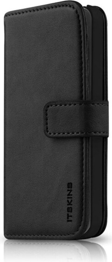 Book Wallet for iPhone X. Black