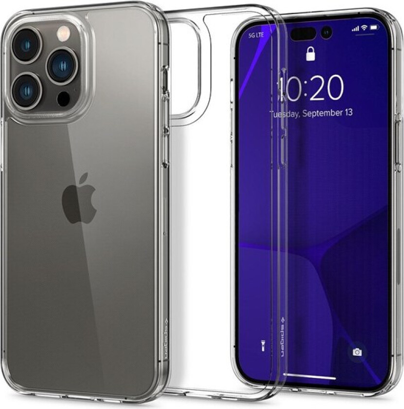 iPhone 14 Pro Air Skin Deksel - Gjennomsiktig
