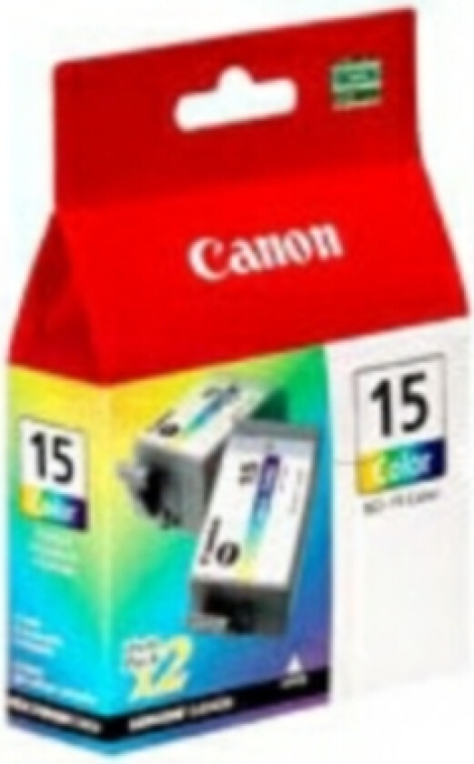 Blekk Farge Bci-15cl I70/i80 2 Pcs