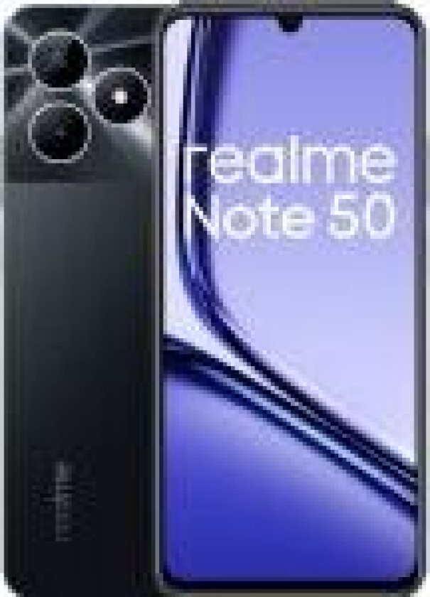 Smarttelefoner Realme NOTE 50 3-64 BK