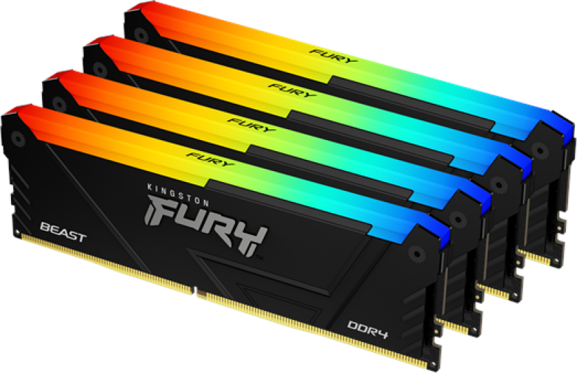 FURY Beast RGB DDR4-2666 C16 QC - 32GB