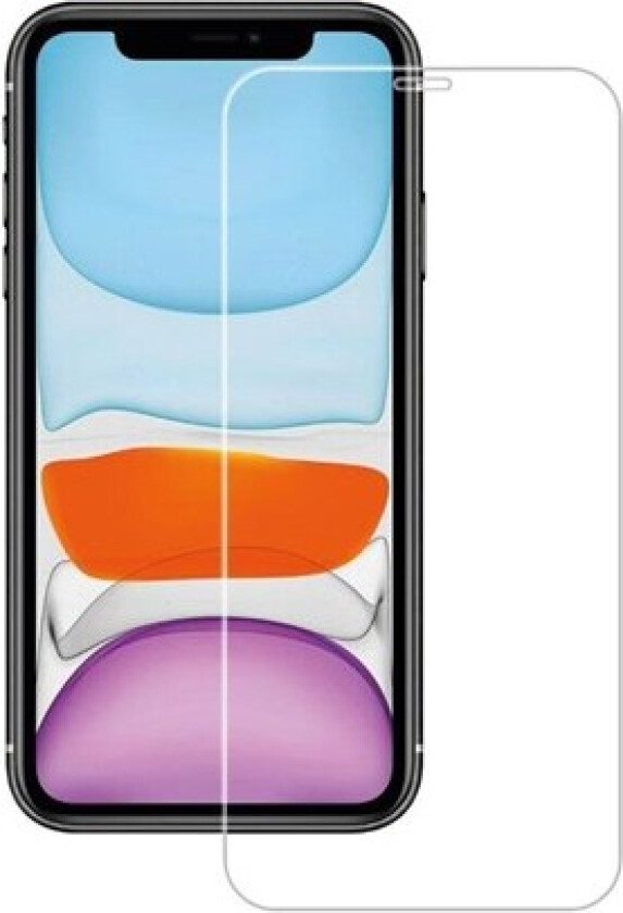 iPhone 11  Herdet Glass - Case-friendly - Skjermbeskytter - Gjennomsiktig