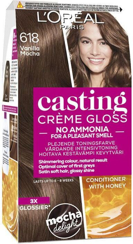 L'Oréal Paris Casting Crème Gloss 618 Vanilla Mocha 180ml