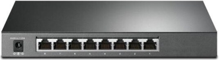 TP-link TL-SG2008P Administrerbar gigabitswitch - 8 porter med 4 porter PoE+