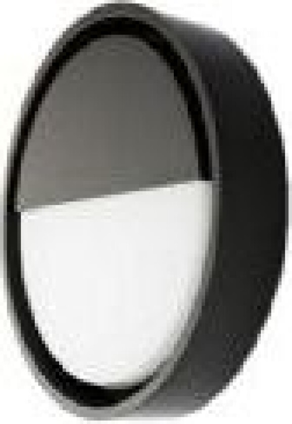 sg armaturen Væg Frame Round Wall LED 7W 3000K, sort