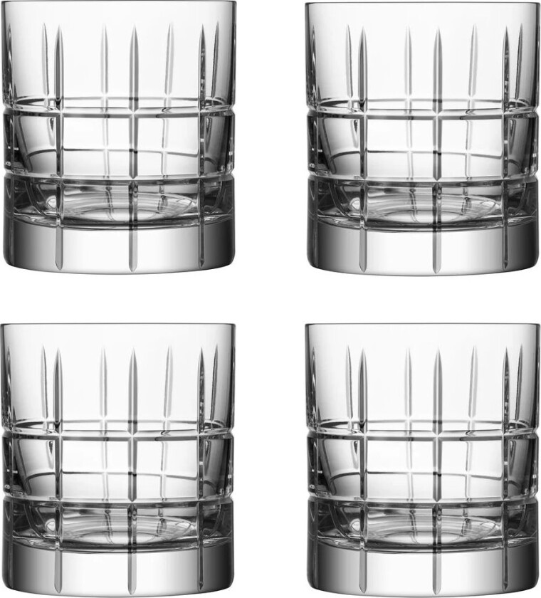Street Old Fashioned glass 27 cl 4-pakning Klar