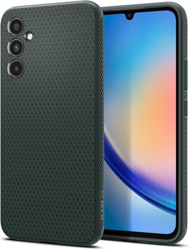 Samsung Galaxy A34 (5G) Liquid Air Deksel - Abyss Green