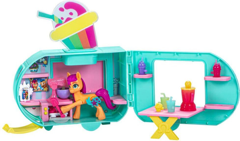 My Little Pony Lekesett - Sunny Starscout'S Smoothie Bil