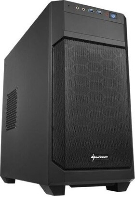 V1000 - miditower - micro-ATX - Kabinett - Miditower - Svart