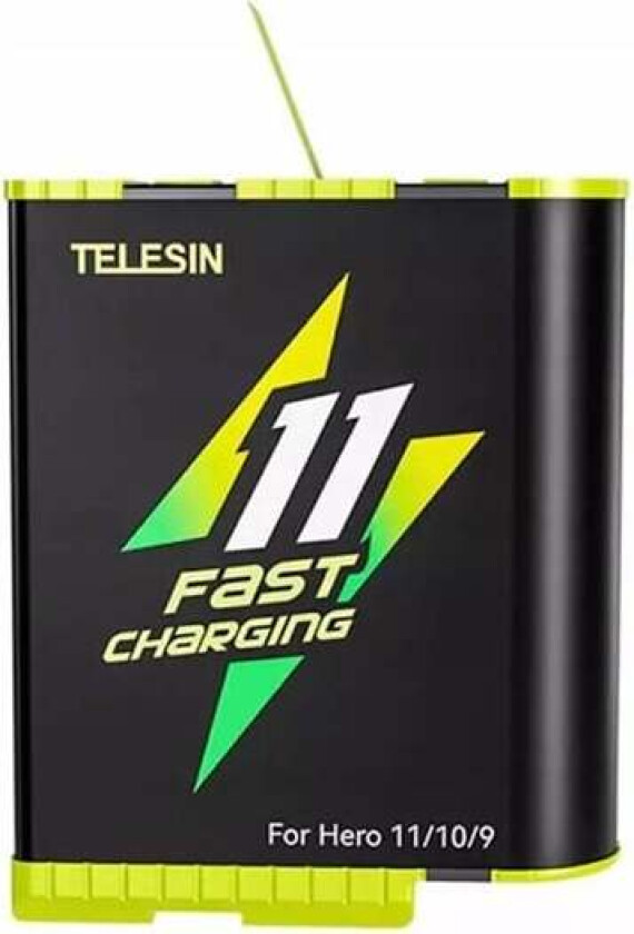 Fast charge battery for GoPro Hero 11/10/9