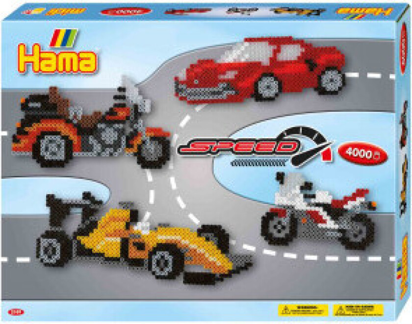 Ironing Beads Set - Racing 4000pcs.
