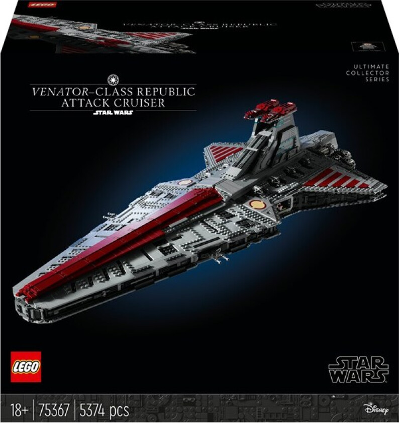 Bilde av Star Wars 75367 Republic Attack Cruiser i Venator-klassen