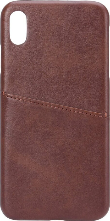 Mobilecover Brown iPhone X/XS Max Creditcard Pocket