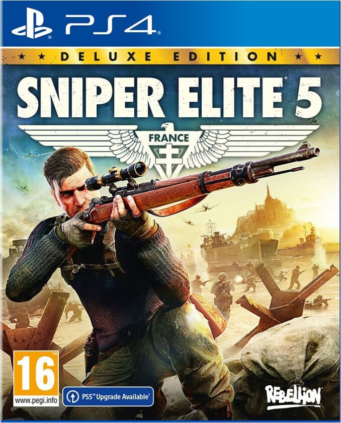 Sniper Elite 5 - Deluxe Edition - Sony PlayStation 4 - Taktisk