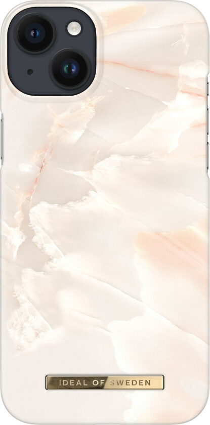 iDeal Of Sweden iPhone 14 Plus Fashion Deksel - Rose Pearl Marble