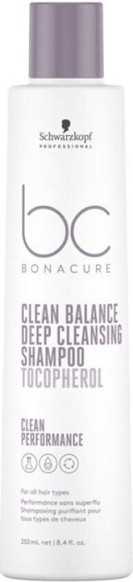 BC Bonacure Clean Balance Deep Cleansing