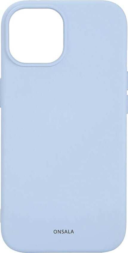 iPhone 15  Silikon Deksel - MagSafe-kompatibelt - Light Blue